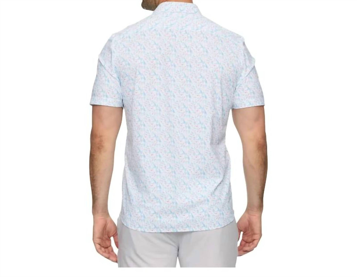 Flags & Anthem - Edgewood Short Sleeves Drink Print Journey Shirt