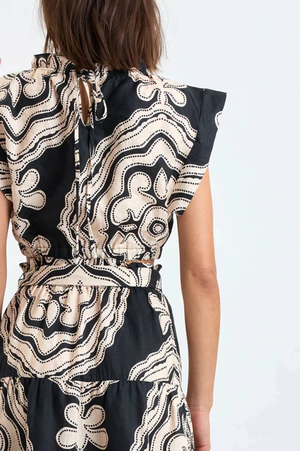 Lemlem - Muna Ruched Crop Top