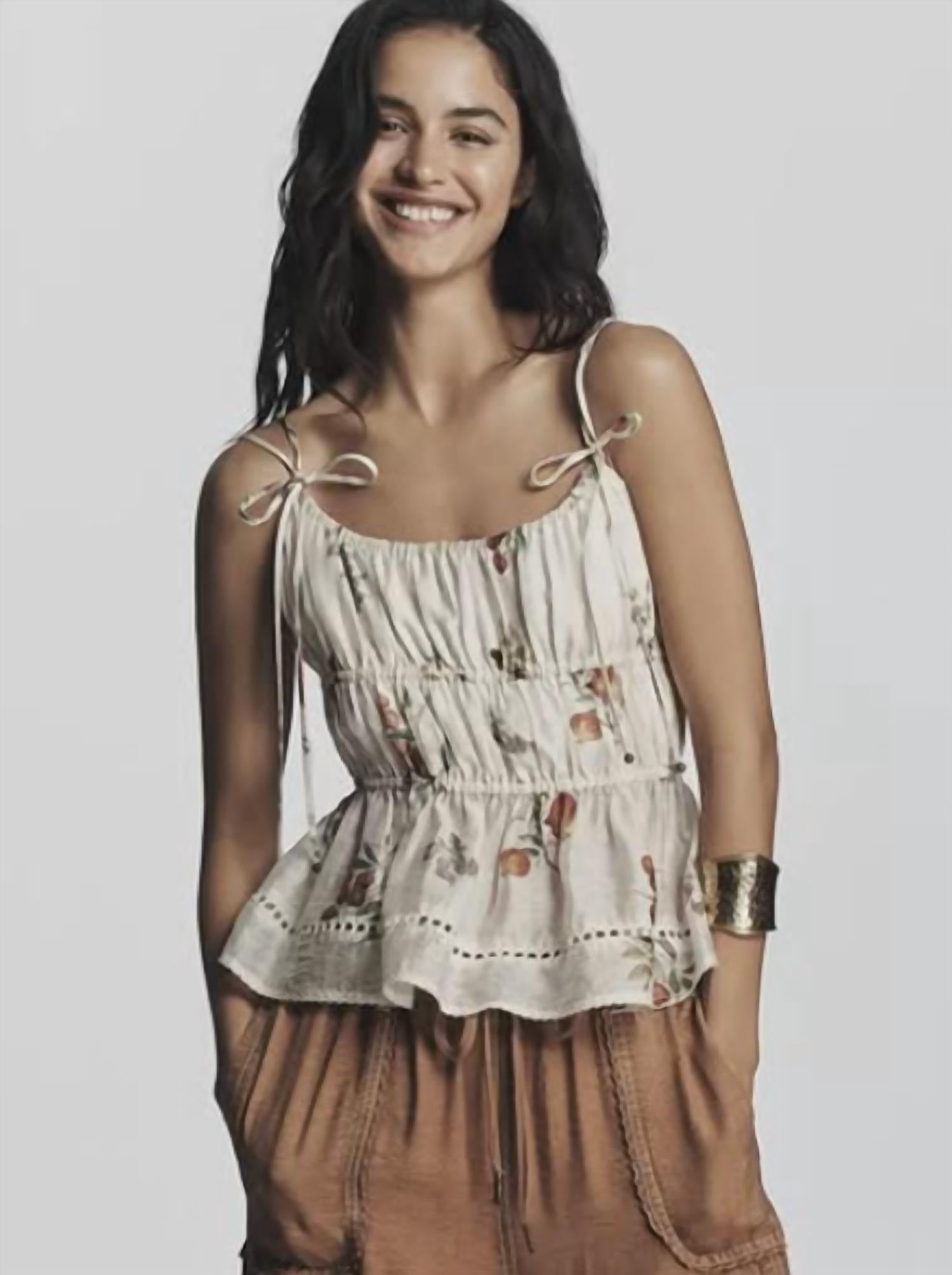 En Saison - Tulsa Peplum Top