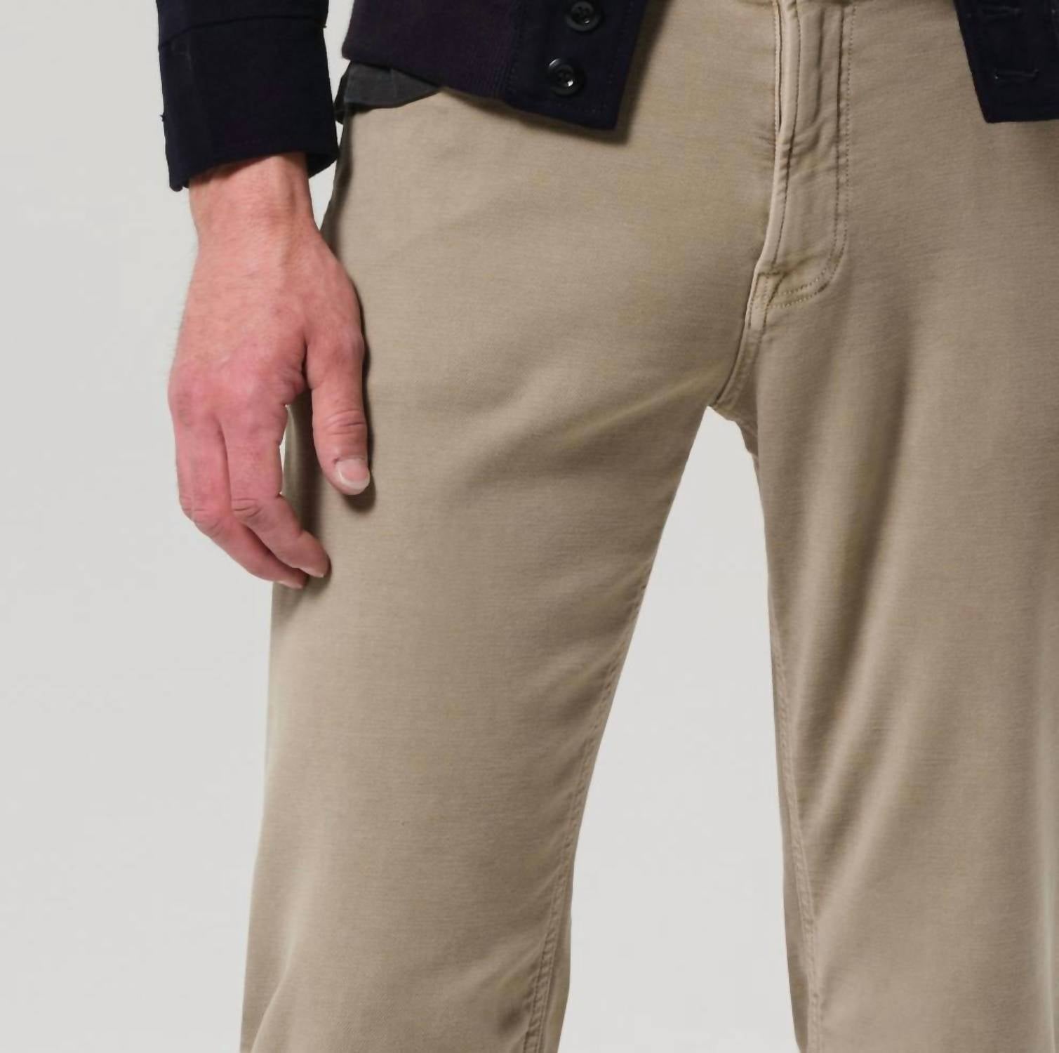Citizens of Humanity Adler French Terry Slim Straight Jeans in vintage stone - men's jeans - view 4