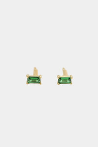 Jaxkelly - Women's Baguette Stud Earrings