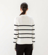 Karen Kane - Stripe Cardigan Sweater