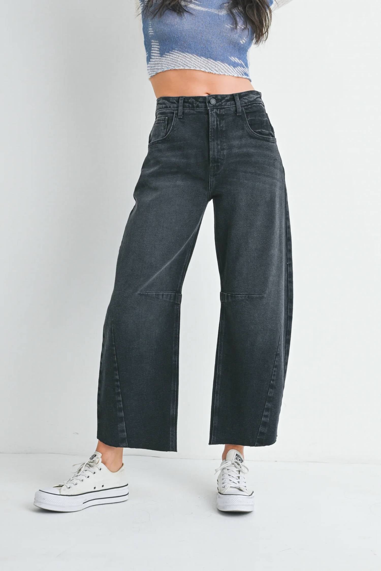 Just Black Denim - Billie Barrel Leg Jeans