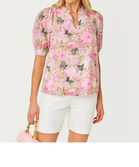 Lilly Pulitzer - Brinelle Short Sleeve Top