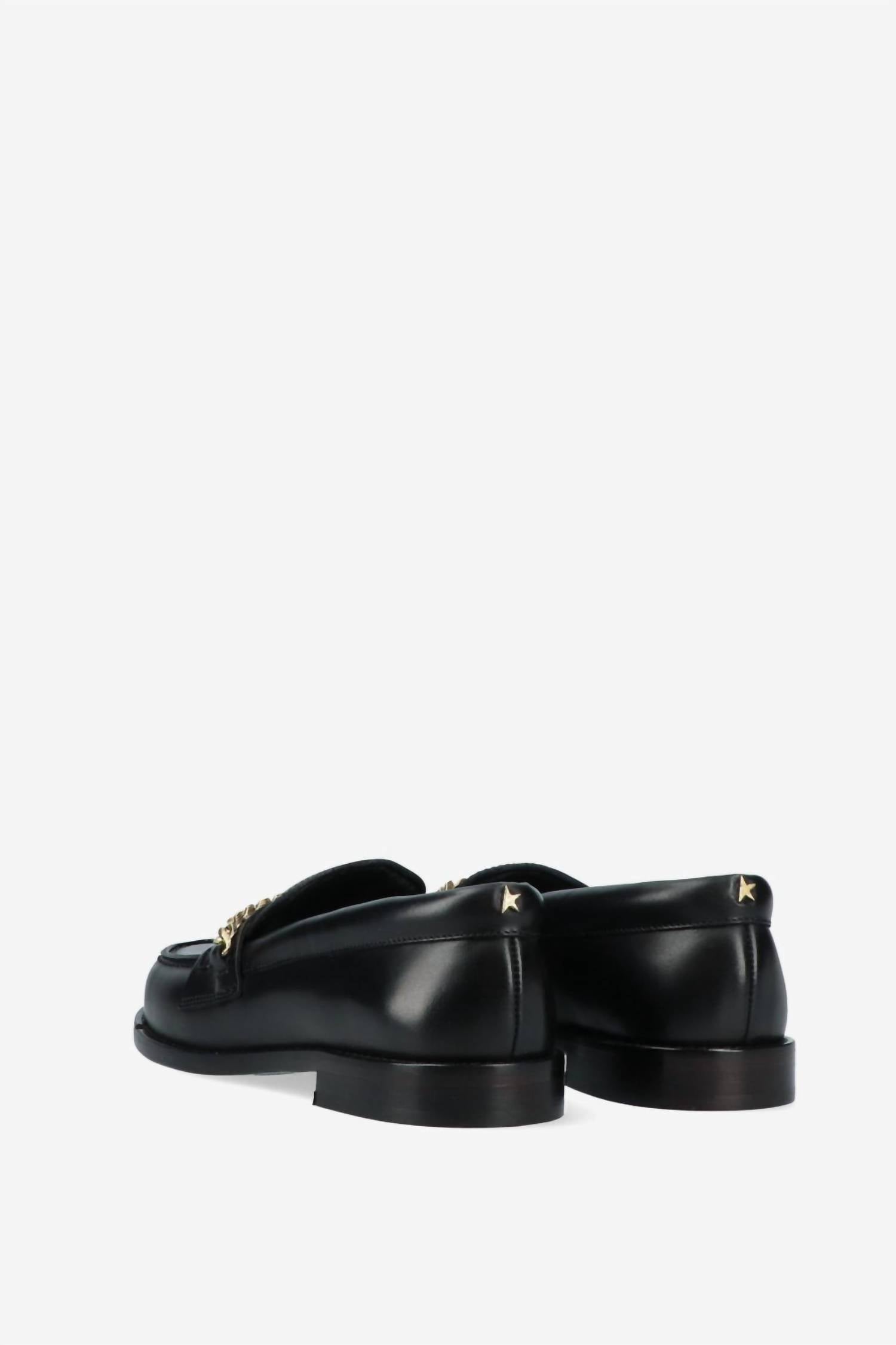 Golden Goose - Men's Jerry Mocassin With horsy & Chain