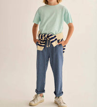 Cozmo - Aero Striped Linen Look Pants