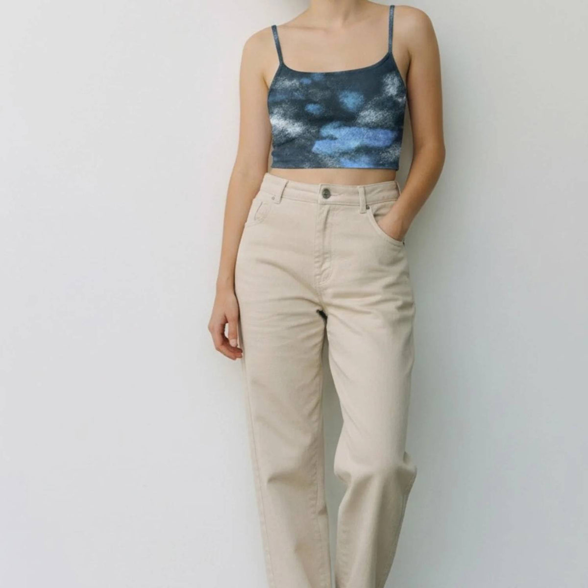 Nike - Tie-dye Crop Top