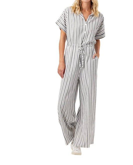 Sundays - Gemma Stripe Jumpsuit