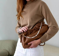 By Lilla - Women's Charlie Pearl Phone Strap Bag Charm