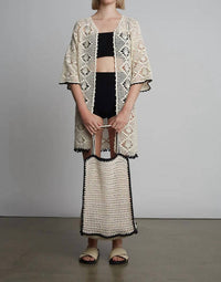 Eleven Six - Women's Vera Crochet Tote Bag