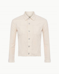 L'Agence Janelle Slim Raw Jacket in french vanilla 2 - women's jacket - view 7