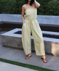 Mittoshop - Women Barrel Leg Jumpsuit