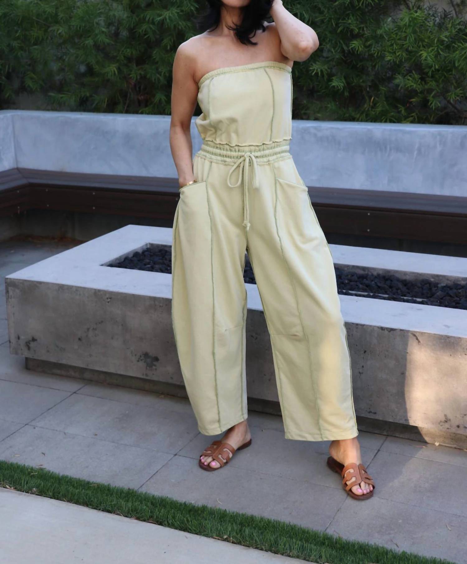 Mittoshop - Women Barrel Leg Jumpsuit