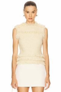 Ulla Johnson - Kassi Knit Tweed Sleeveless Top