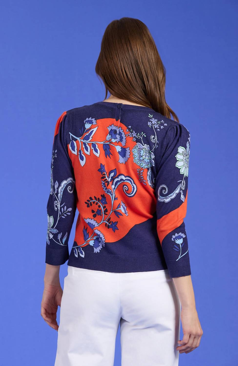 Tyler Boe - Julianne Floral Print Sweater