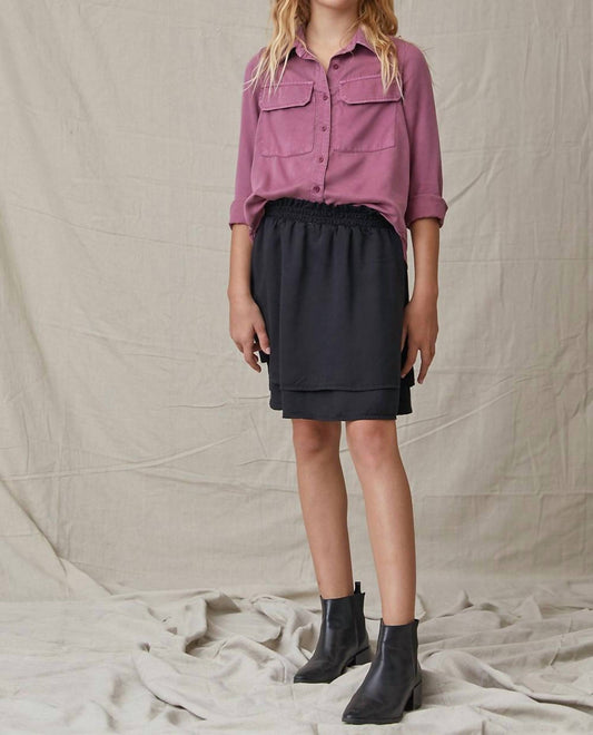 Girl's Double Layer Skirt