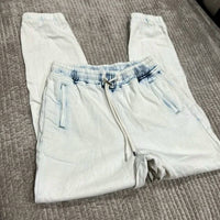 Vervet By Flying Monkey - Women's Relaxed Jogger Pants With Bleach Effect
