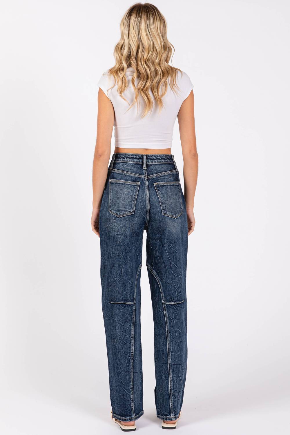 Petra153 - Grace High Rise Comfort Barrel Jeans