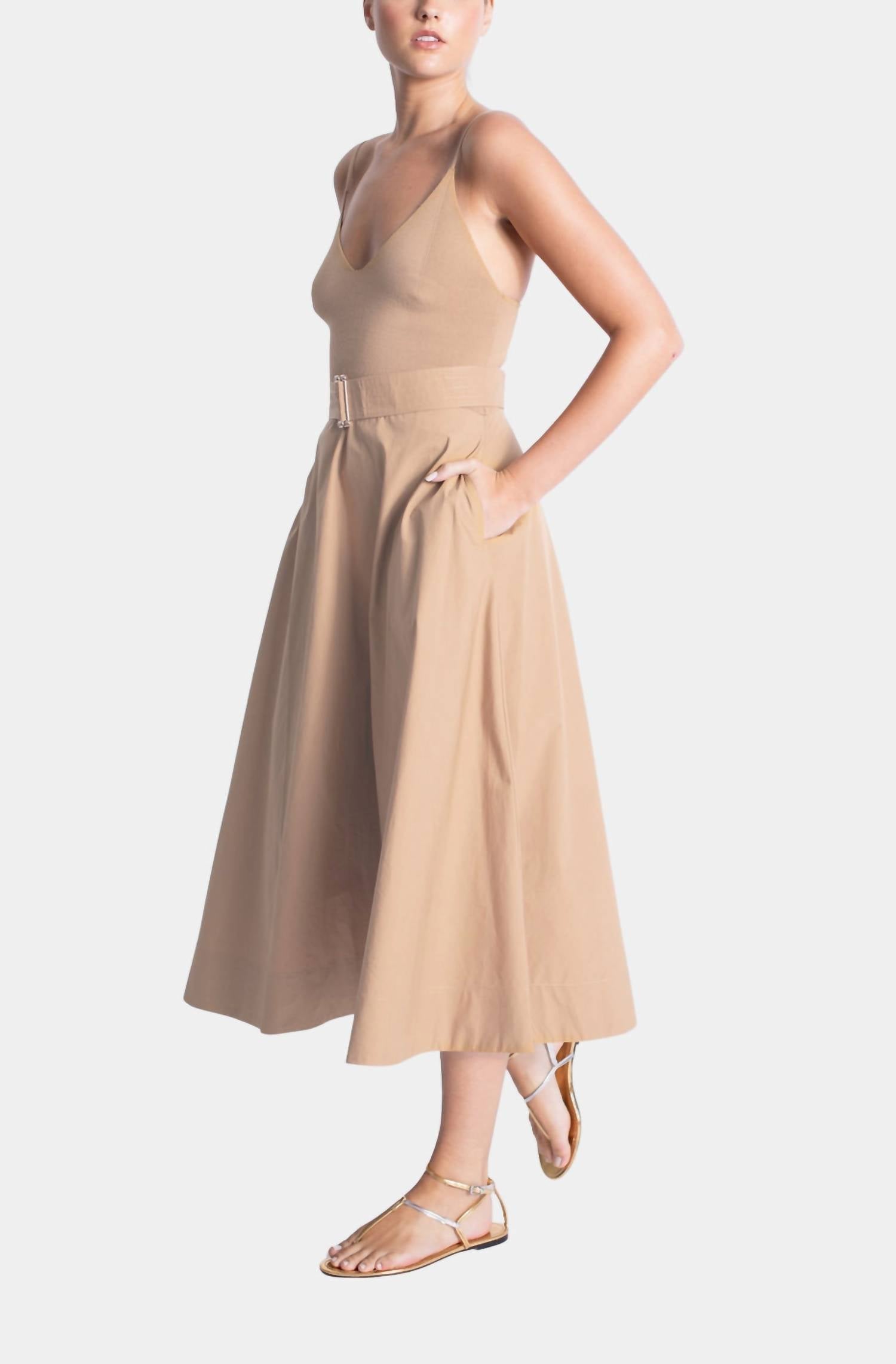 Karina Grimaldi - Phoenix Knit Combo Dress