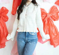 Storia - Clara Ruffle Cardigan