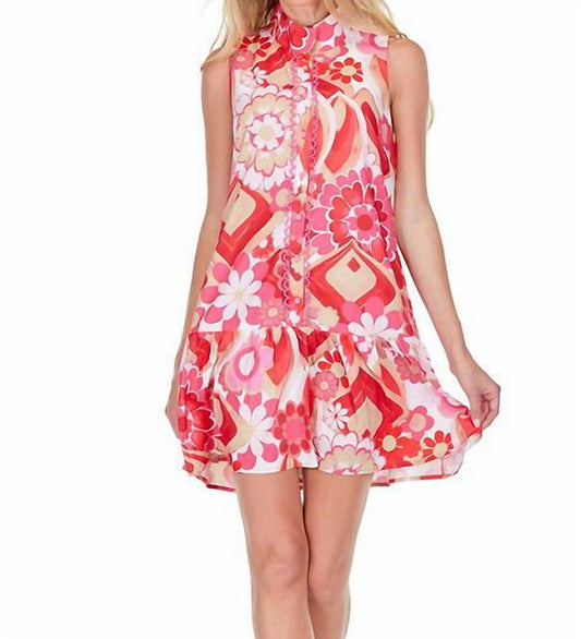 Joy Joy - Zinnias Mini Dress