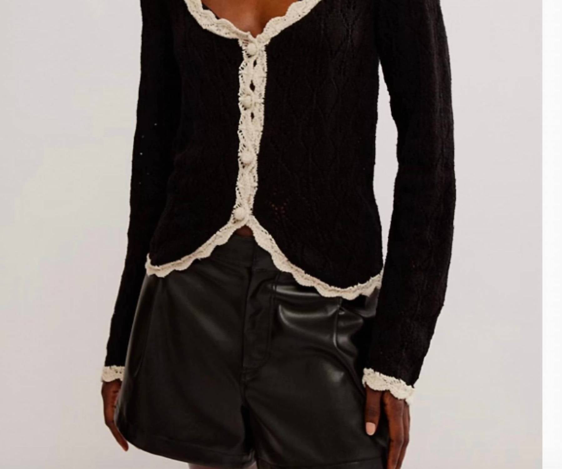 Free People - Adelene Long Sleeve Cardigan