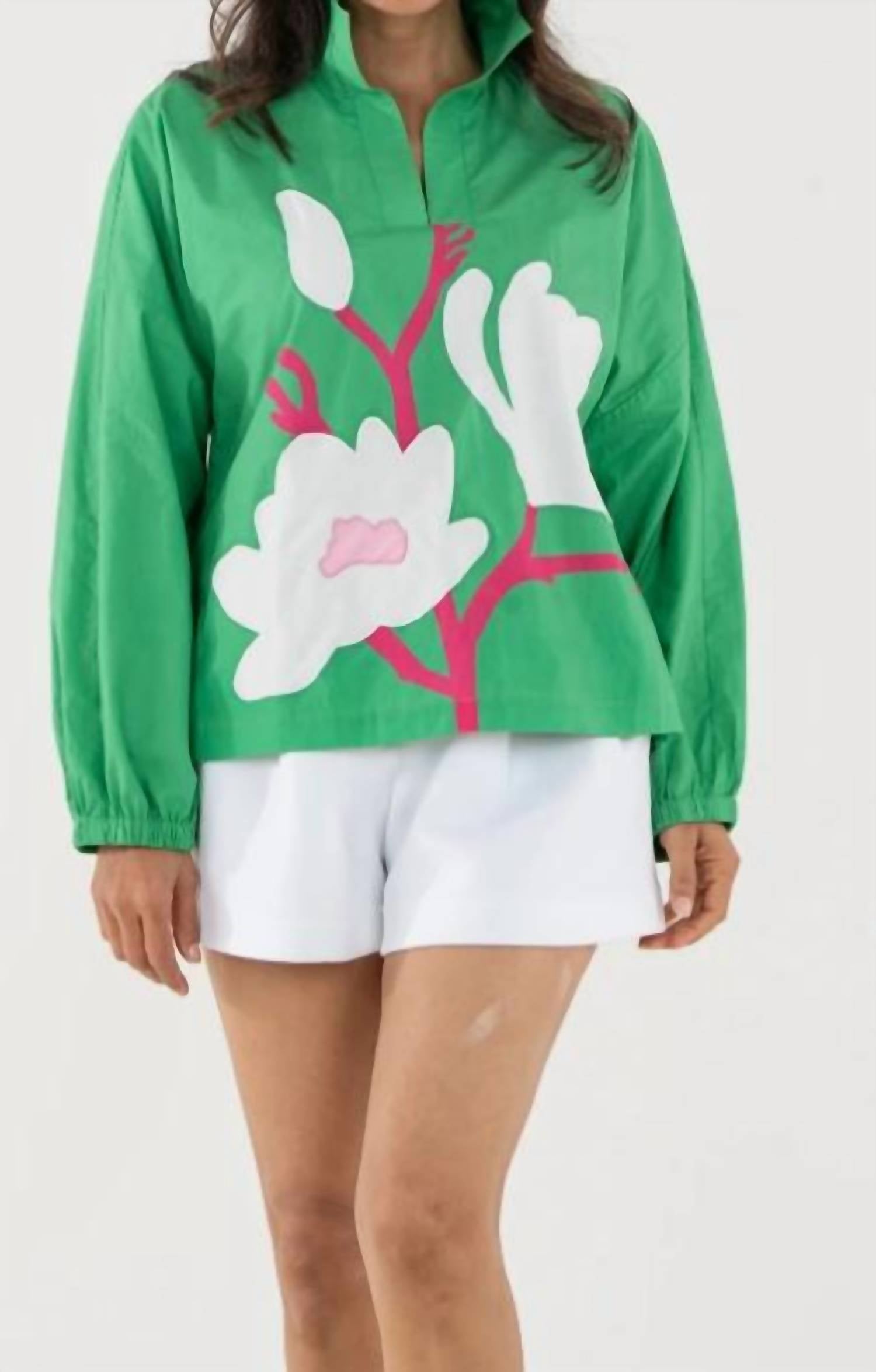 Emily Mccarthy - Long Sleeve Poppy Blouse