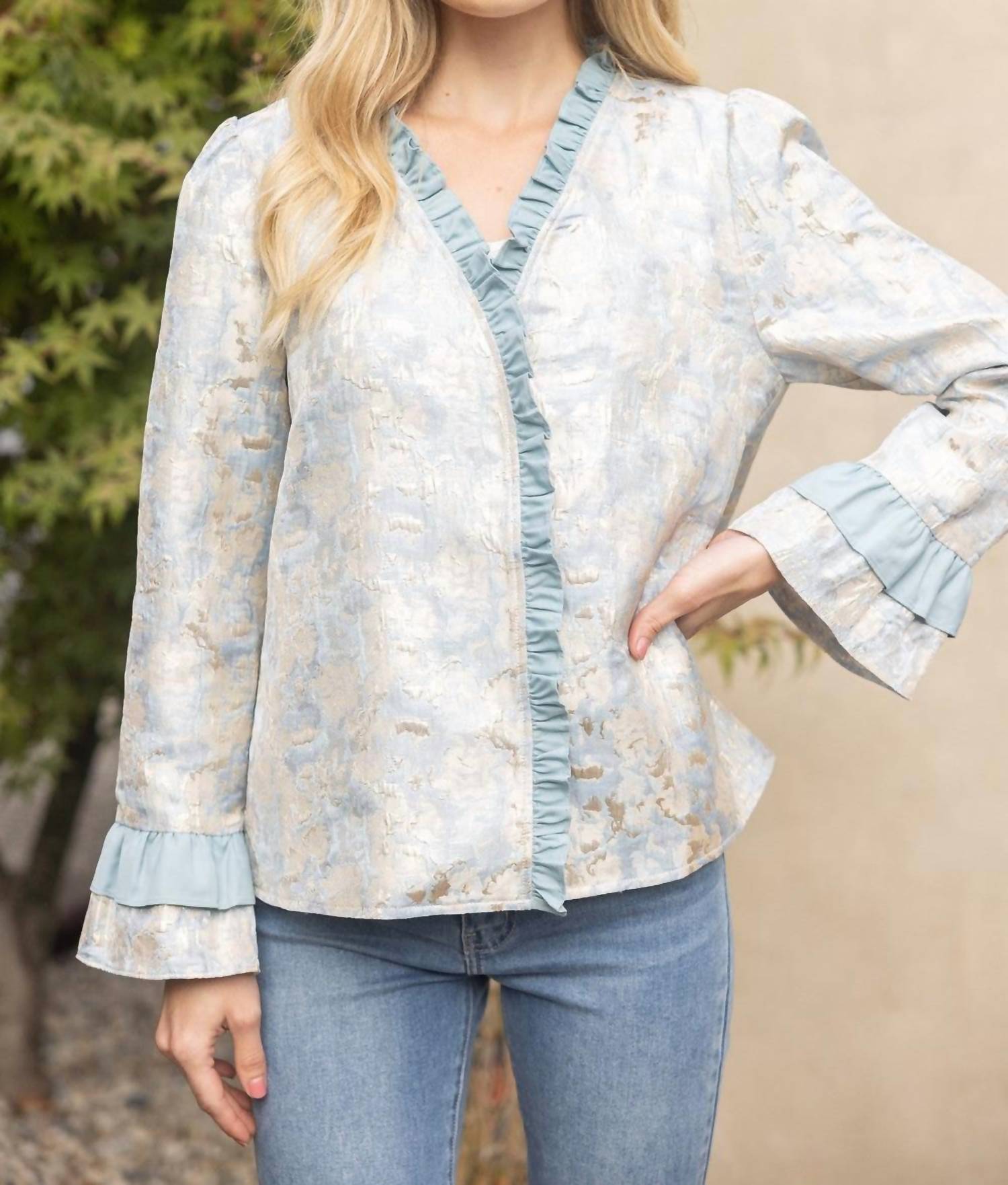 Voy - Floral Blouse