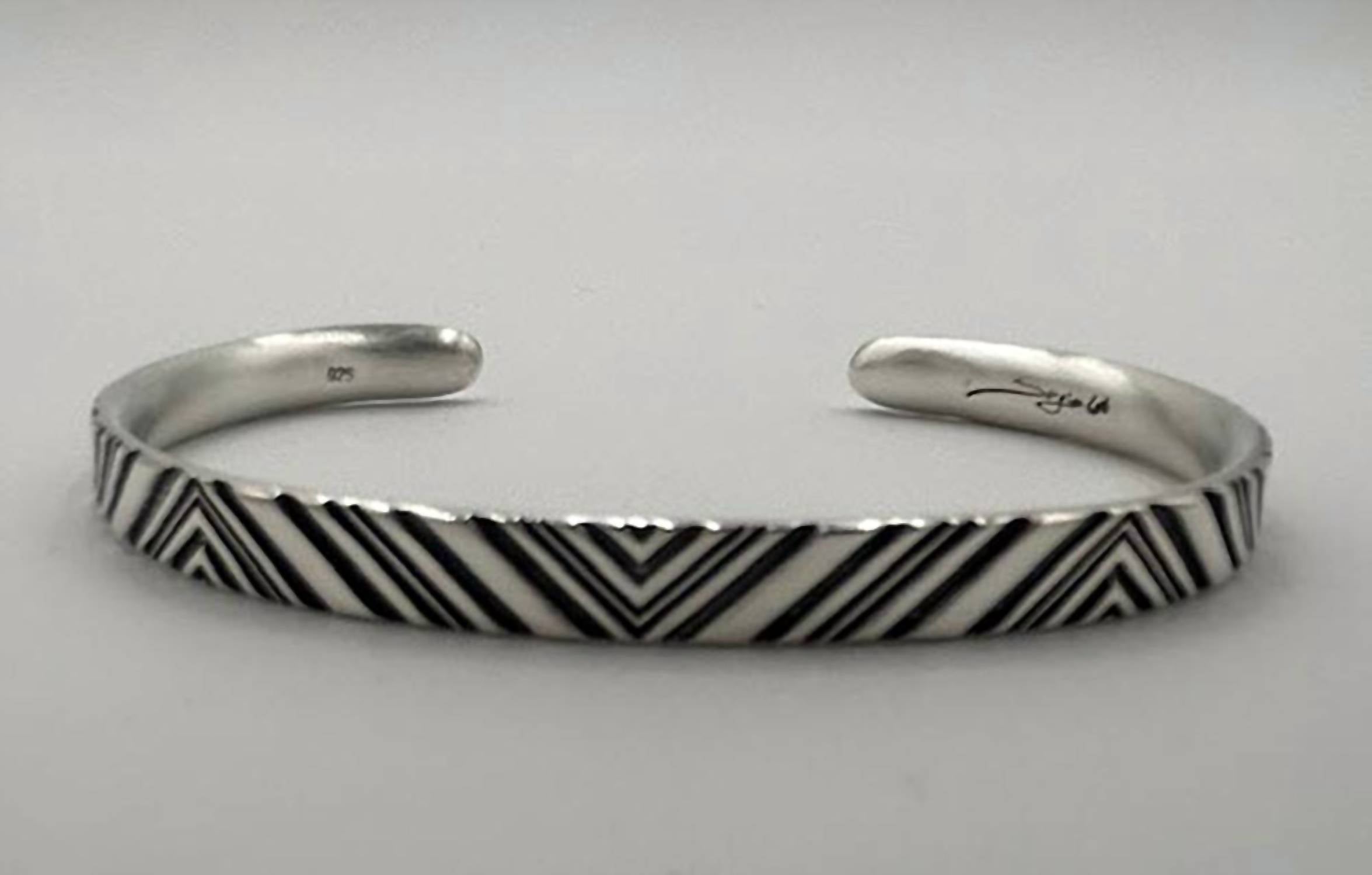 Sergio Lub - Men's Crafted Trinity Bracelet