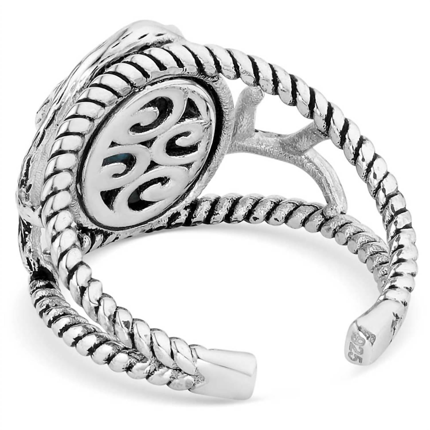Montana Silversmiths - Women's Turquoise Embrace Open Ring