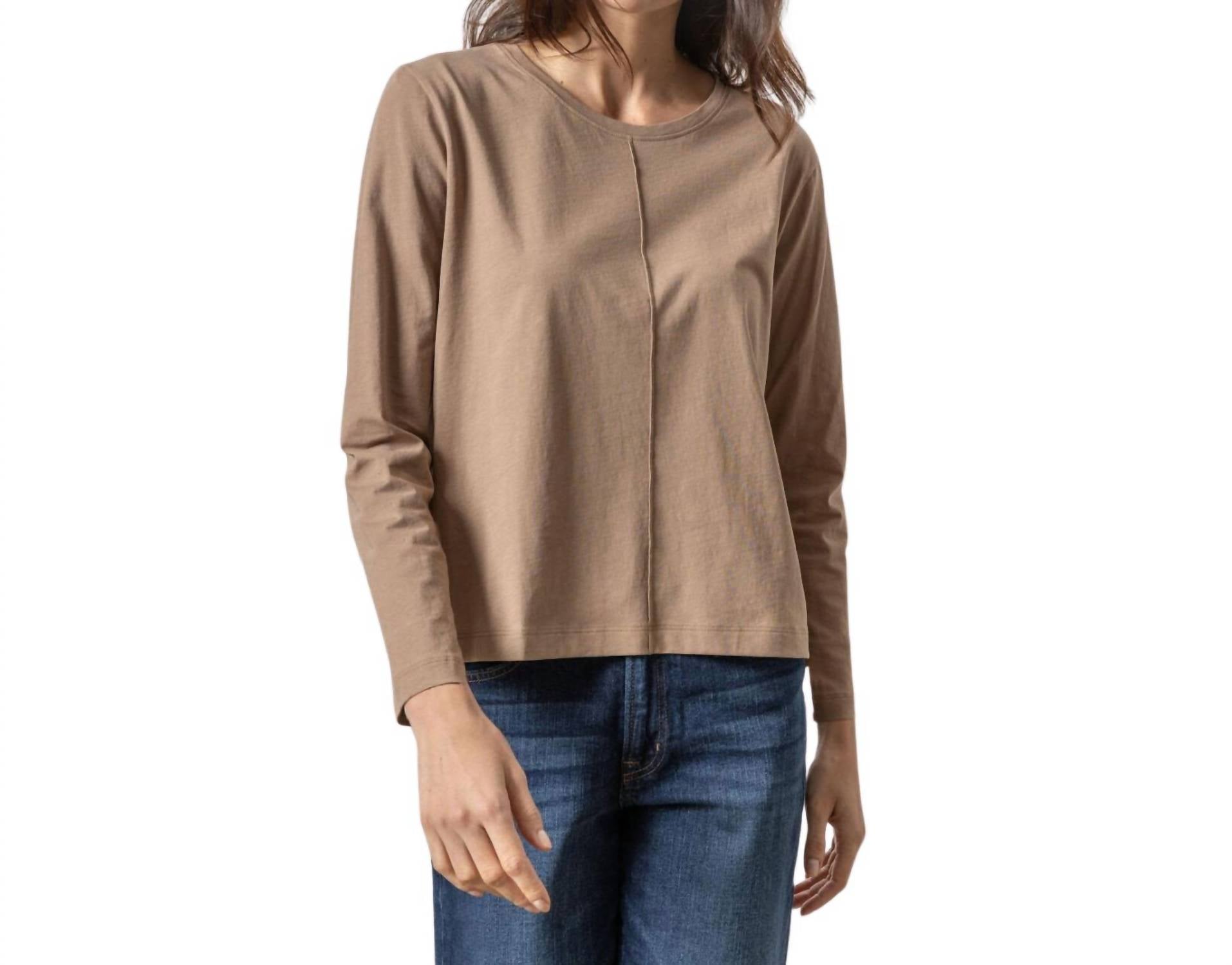 Lilla P - Front Seam Long Sleeve Tee