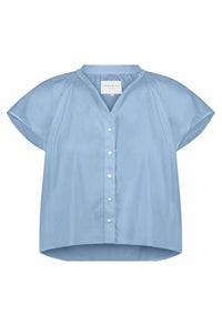 The Shirt - Flutter Shoulder Shirt
