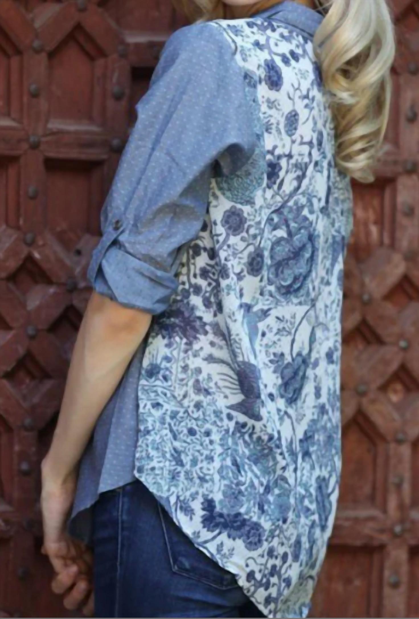 Nostalgia - Floral Blouse