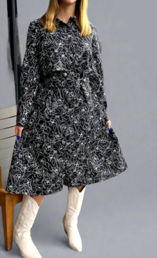 Roslyn - Cotton Midi Dress