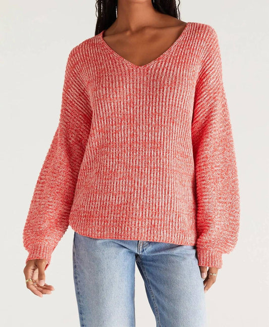 JONI V-NECK PULLOVER