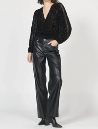 Dear John Denim - Robena Velvet Burnout Top