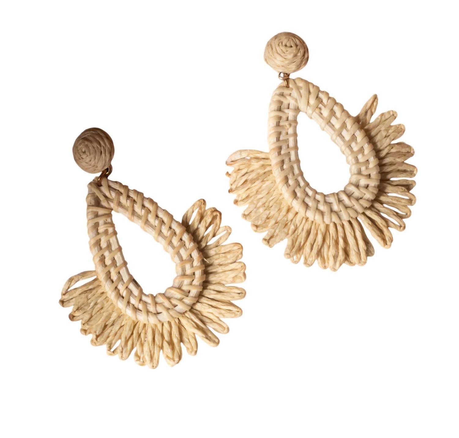 Yacht Club Access - Women's Wicker Earrings
