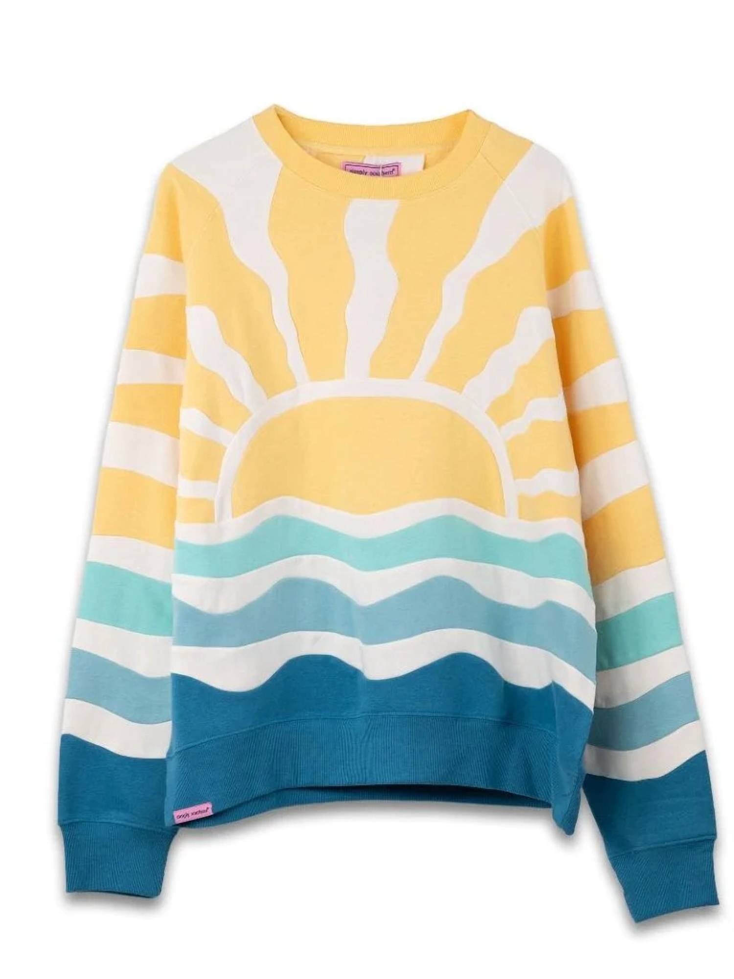 Simply Southern - Sun Patch Crew Sweatshirt