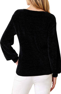Tommy Bahama - Island Luna Chenille V-neck Sweater