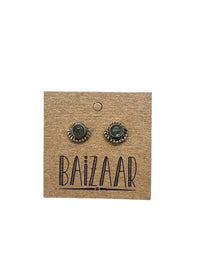 Baizaar - Women's Stone Stud Earring