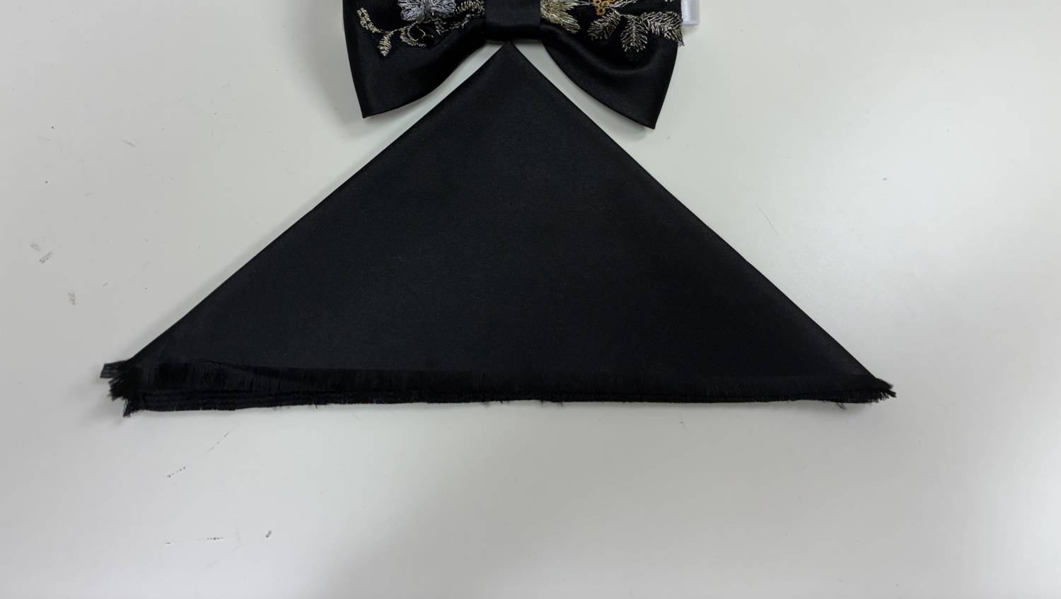 Quiet Luxury - Men's Bow Tie And Pocket Piece