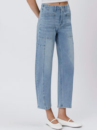 Flying Monkey - High Rise Barrel Jeans