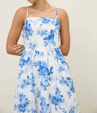 Dottie Dottie Garage - The Capri Floral Midi Dress