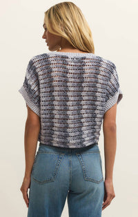 Z Supply - Ballast Crochet Stripe Top