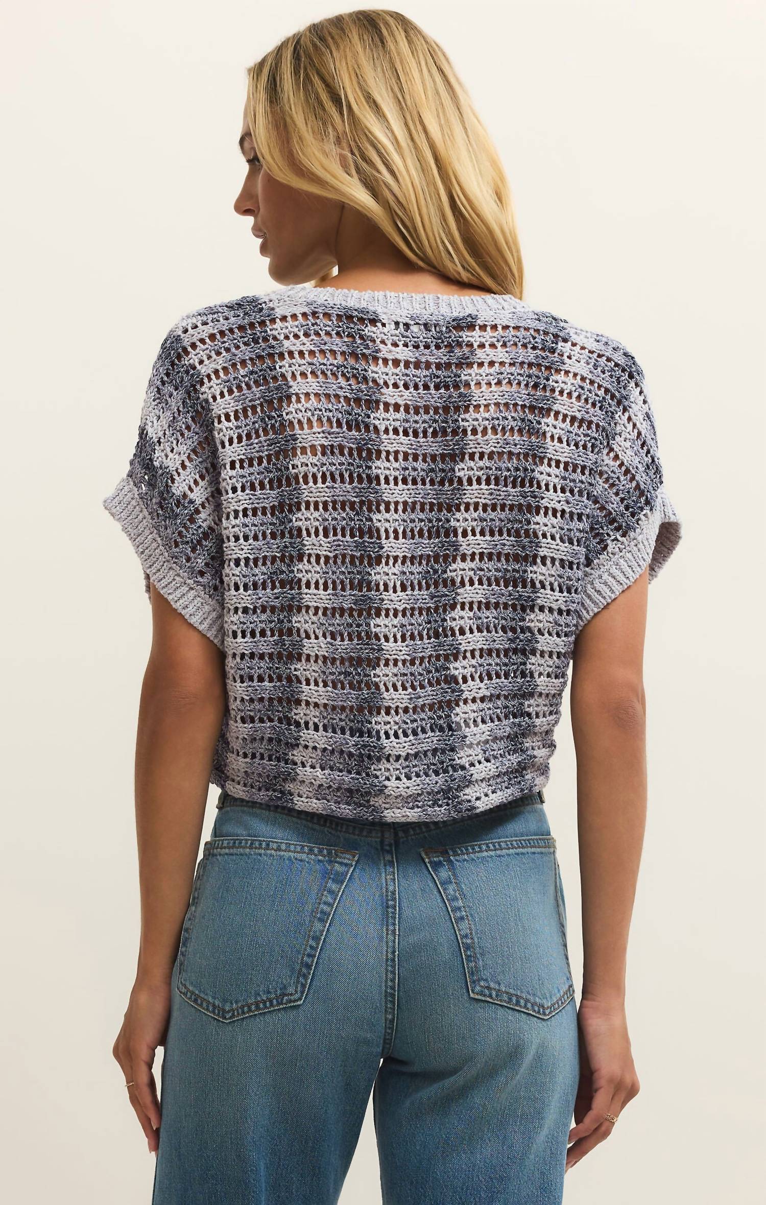 Z Supply - Ballast Crochet Stripe Top