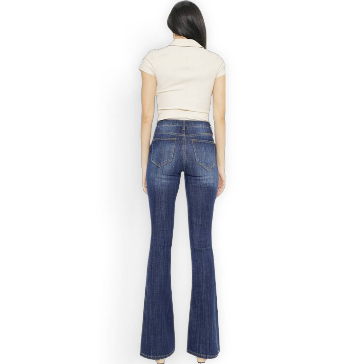 Kancan - Heading West Flare Jeans