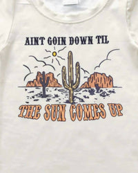 Aier Wholesale - Kids Ain't Goin Down Graphic Tee