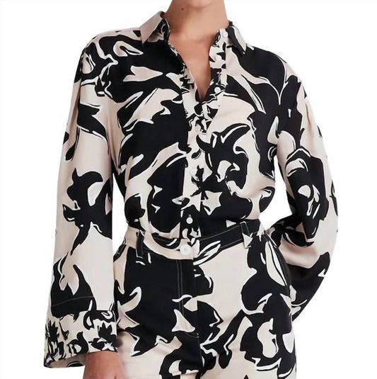 Derek Lam 10 Crosby - Lacey Button Down Shirt