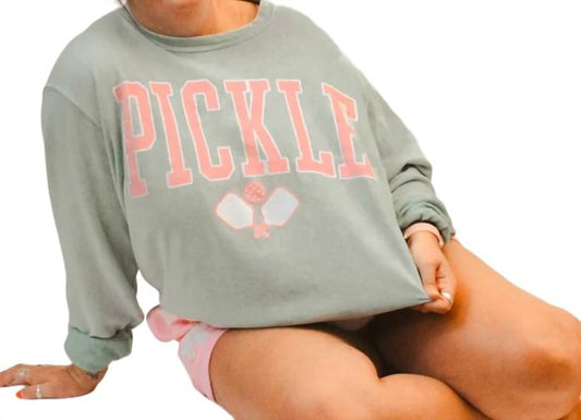 Peach Love - Pickle Sweatshirt