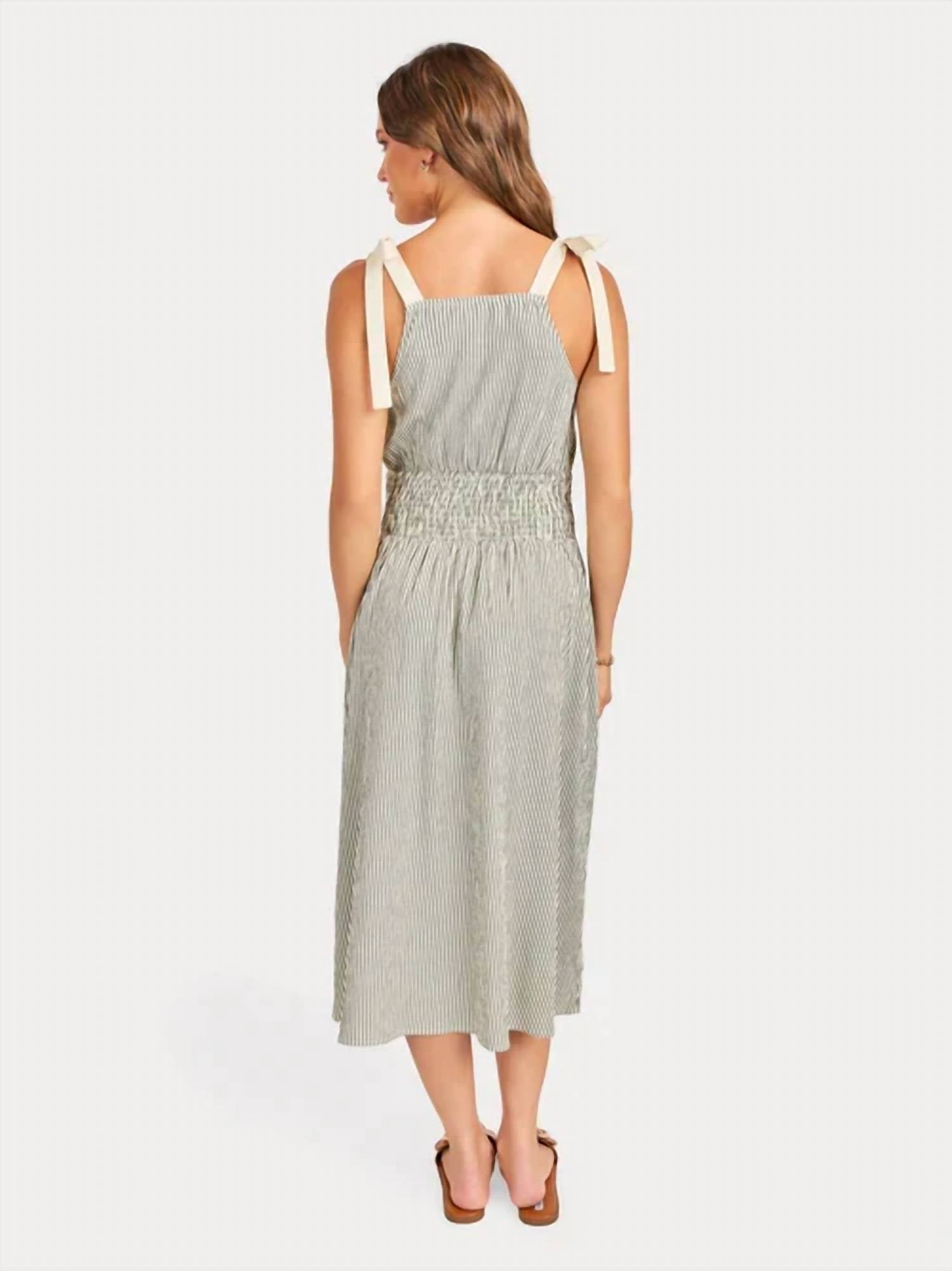 Sadie & Sage - See Me Stripe Midi Dress